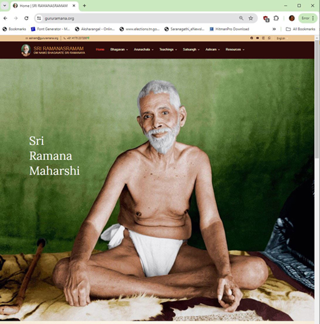 Ramana Maharshi